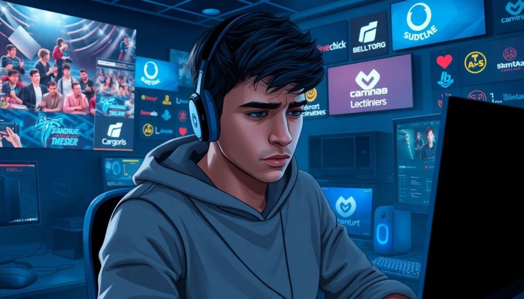 Saúde mental de jogadores de E-Sports: pressão por resultados, streaming e exposição digital - иллюстрация