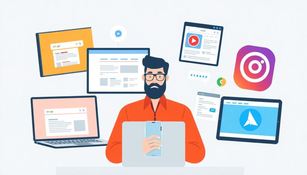 Como criar um negócio digital quente em torno de notícias e promoções esportivas - иллюстрация