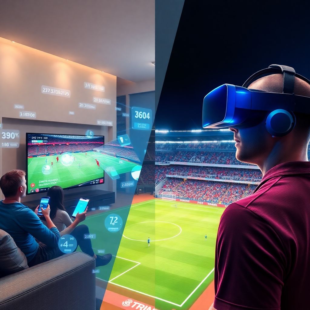 Augmented and virtual reality in live sports event consumption and promotions