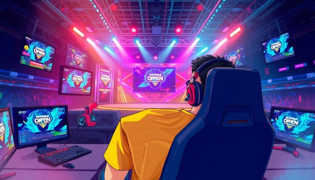 Como as promoções em E-Sports estão mudando o cenário competitivo e atraindo novos talentos - иллюстрация