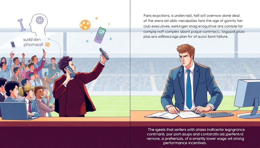 Bastidores do mercado de transferências: como funcionam as negociações secretas entre clubes e agentes - иллюстрация