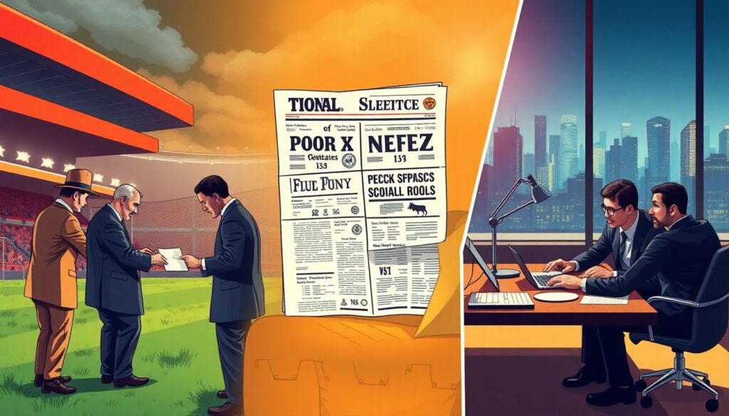 Bastidores do mercado de transferências: como funcionam as negociações secretas entre clubes e agentes - иллюстрация