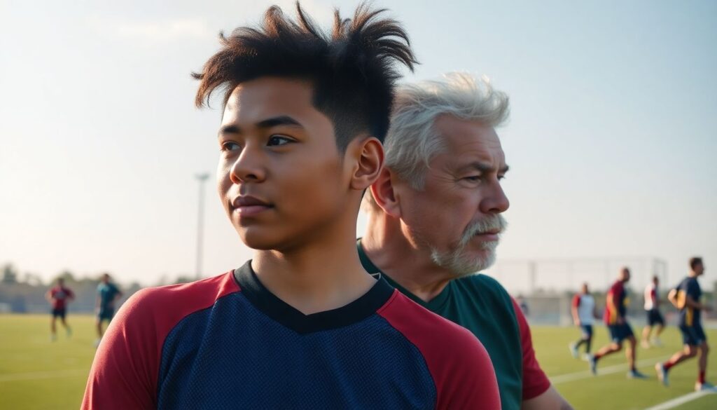 O impacto das grandes transferências na saúde mental dos atletas: pressão, expectativas e performance - иллюстрация