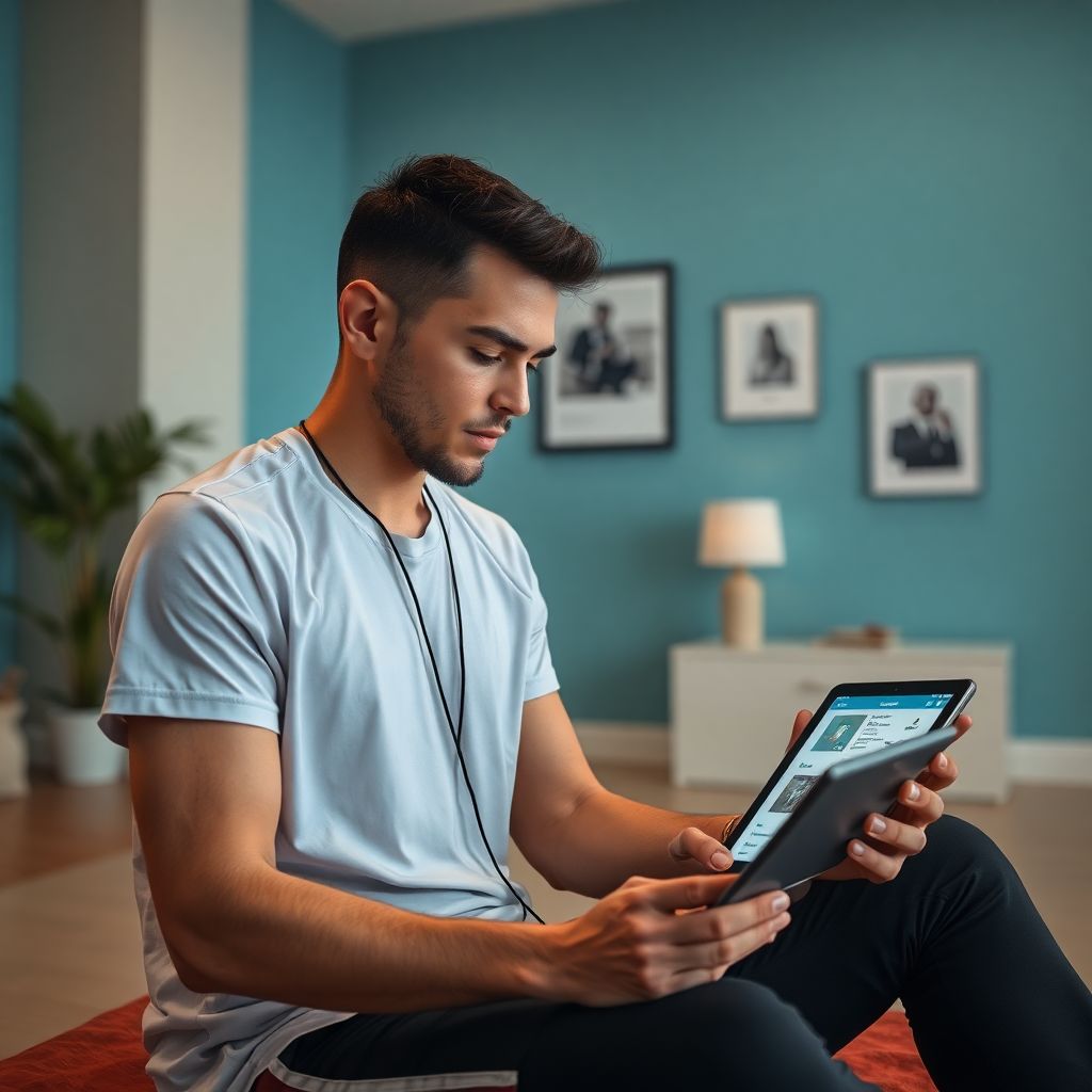 Mental health routine for professional players with focus, anxiety control and recovery