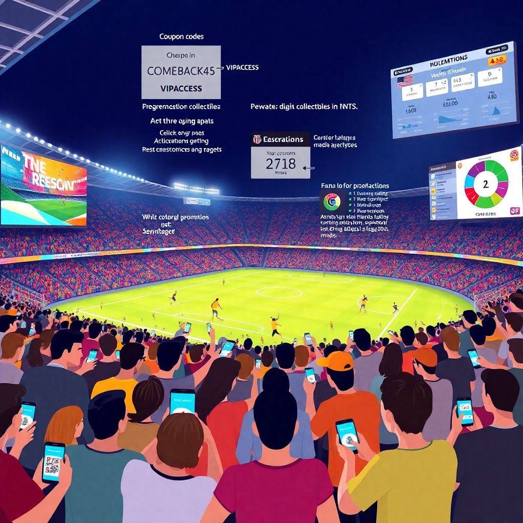 Online sports promotions: how clubs use discounts and campaigns to boost engagement
