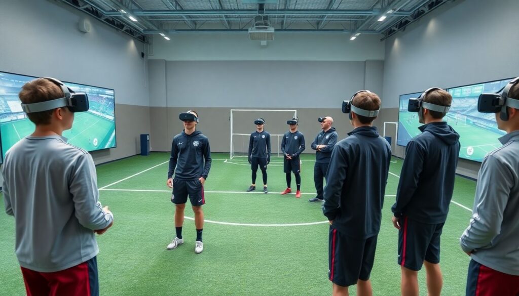 Realidade virtual e aumentada nos treinamentos esportivos: do campo ao cenário competitivo dos E-Sports - иллюстрация