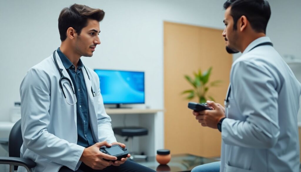 Como montar uma rotina de saúde e fitness específica para gamers e atletas de E-Sports - иллюстрация