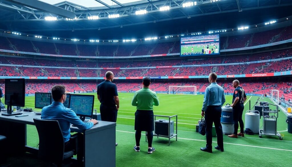 Tecnologia esportiva aplicada ao VAR e ao offside semiautomático: avanços, erros e polêmicas - иллюстрация