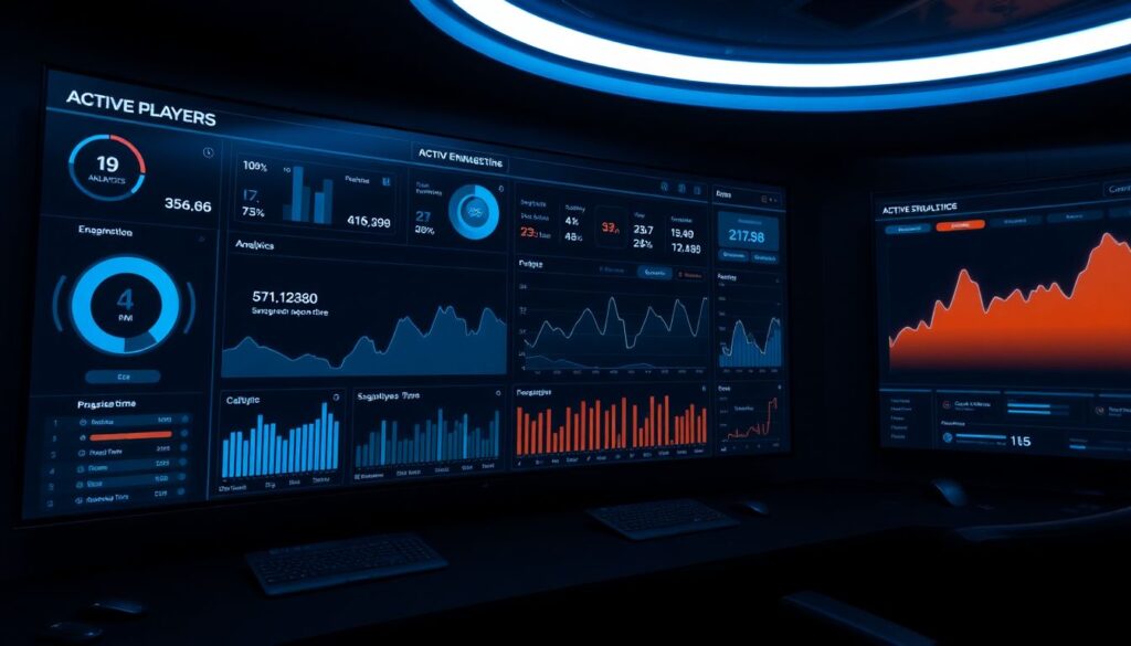 Tendências em transmissões esportivas: realidade aumentada, estatísticas em tempo real e segunda tela - иллюстрация
