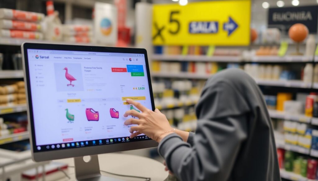 Promoções sazonais no esporte: Black Friday, finais de temporada e como economizar em produtos oficiais - иллюстрация