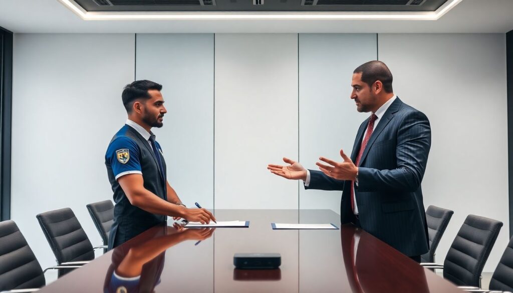 Os bastidores das negociações: como funcionam as cláusulas de contrato no futebol e nos E-Sports - иллюстрация