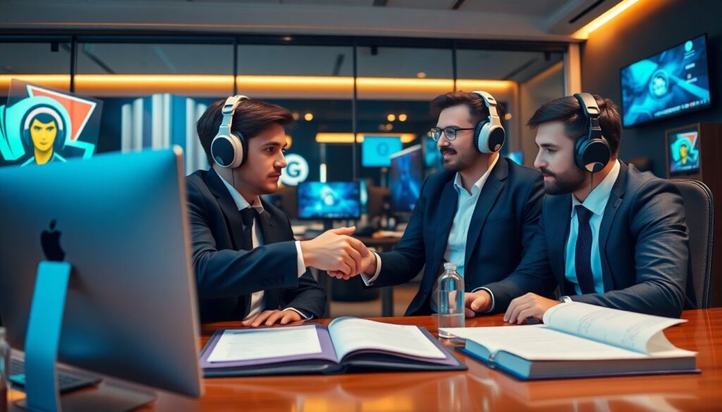 E-Sports vs esportes tradicionais: diferenças nas regras de transferência e nos modelos de contrato - иллюстрация