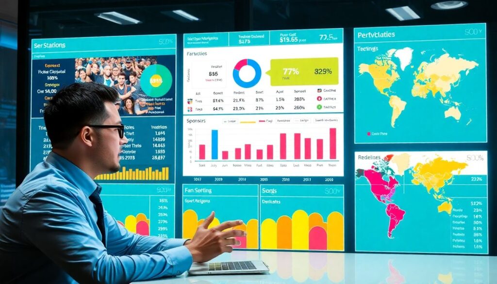 Como grandes promoções de ingressos e streaming aumentam o engajamento em eventos esportivos - иллюстрация