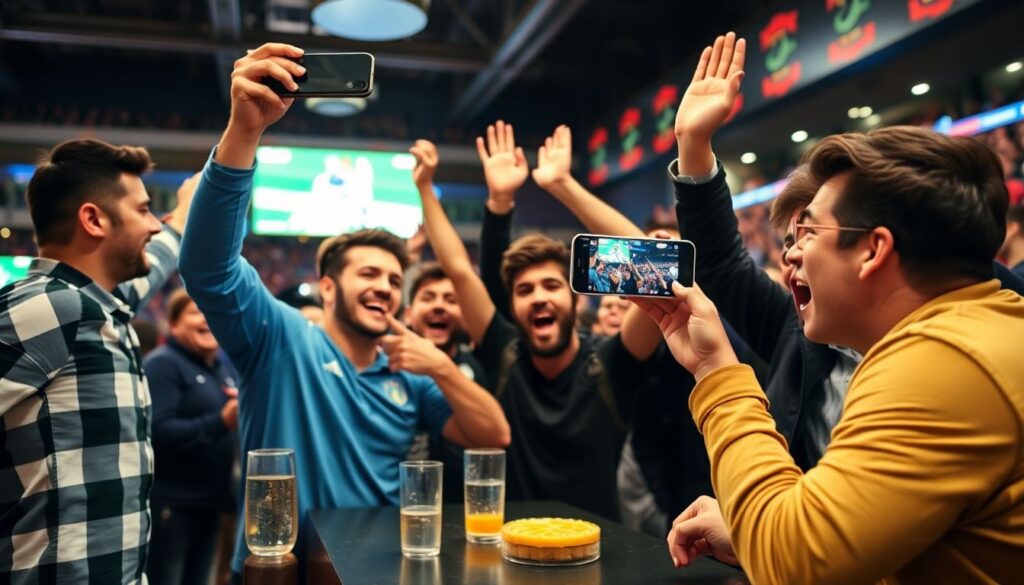 Promoções esportivas criativas que aproximam clubes e torcedores nas redes sociais - иллюстрация