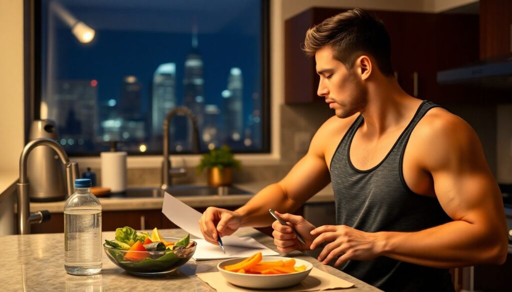 O papel da nutrição no desempenho de atletas de alto rendimento, físicos e digitais - иллюстрация