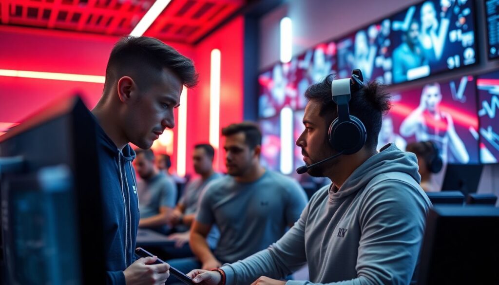 O papel da nutrição no desempenho de atletas de alto rendimento, físicos e digitais - иллюстрация