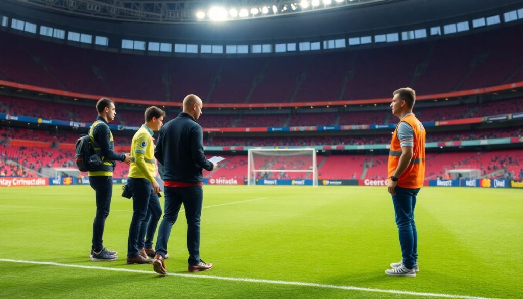 Tecnologia esportiva nos gramados: como sensores e dados estão mudando o futebol - иллюстрация