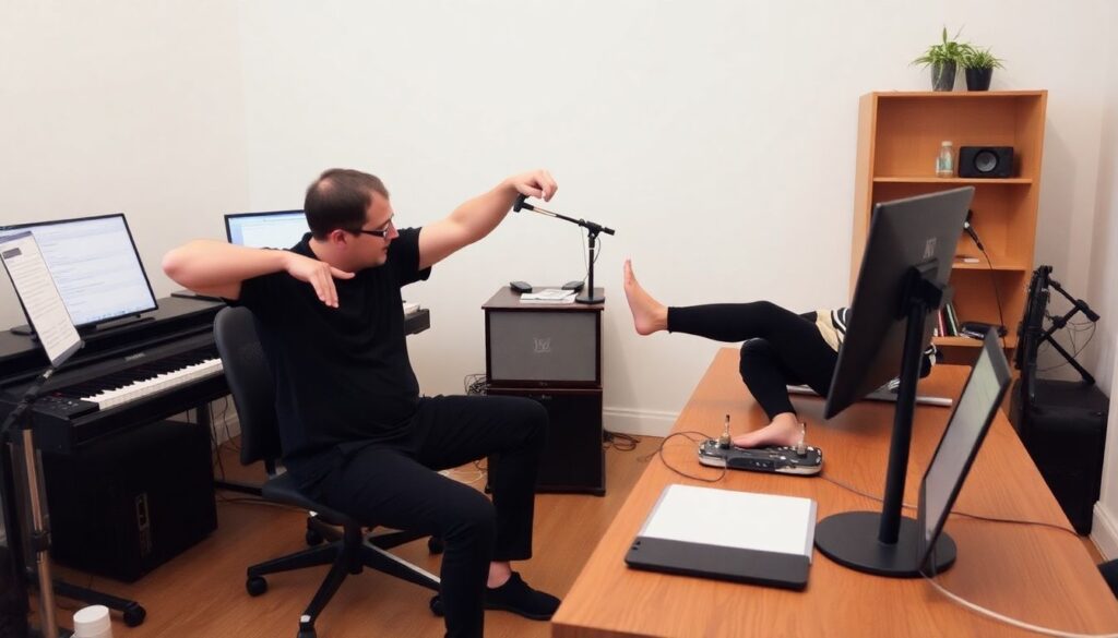 Guia definitivo de saúde e fitness para gamers profissionais e streamers - иллюстрация