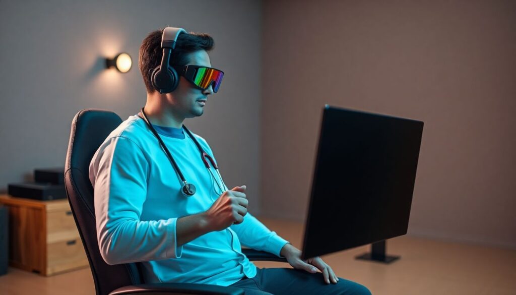 Lesões comuns em atletas e gamers profissionais e como a tecnologia está ajudando na prevenção - иллюстрация