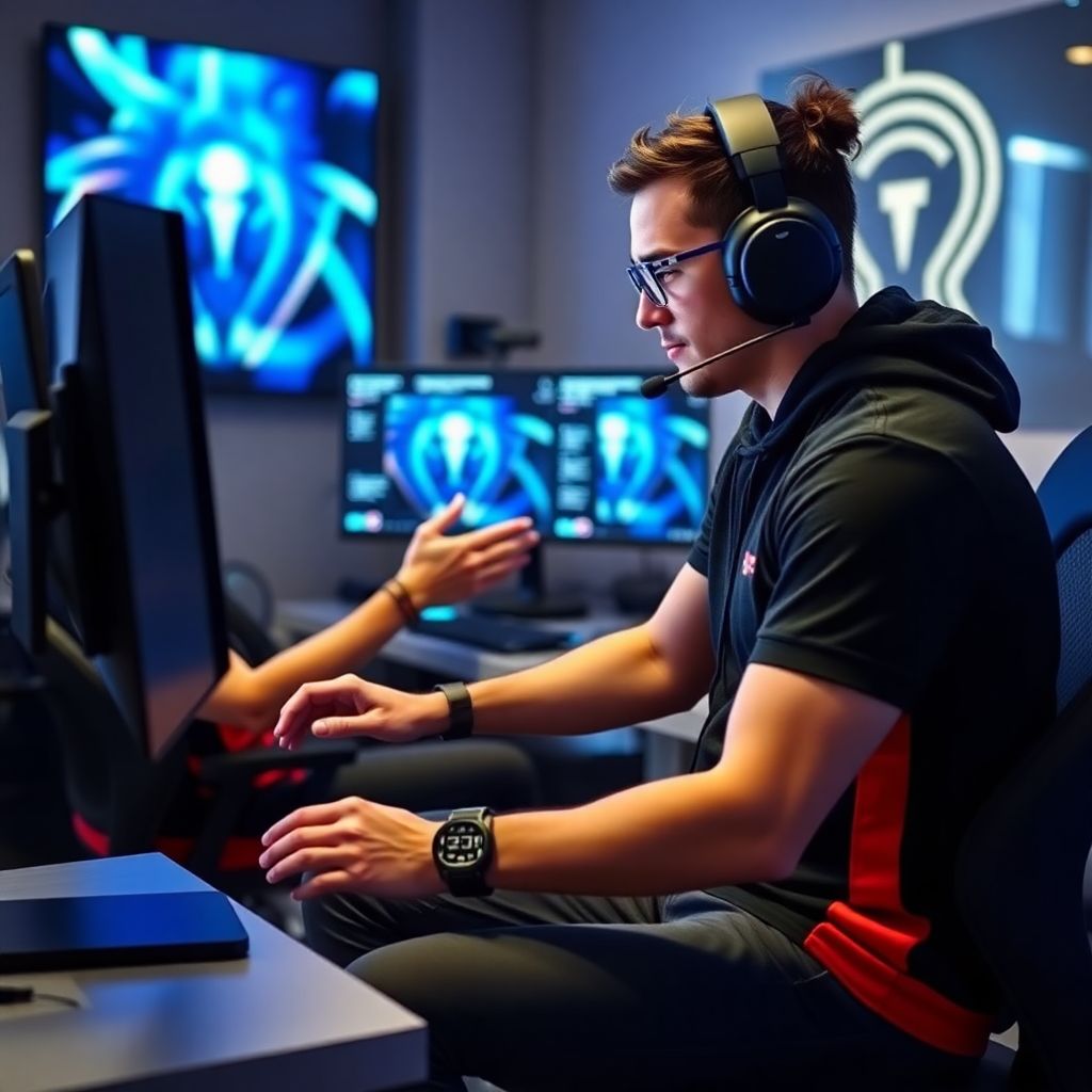 Common injuries in athletes and pro gamers and how technology helps prevent them