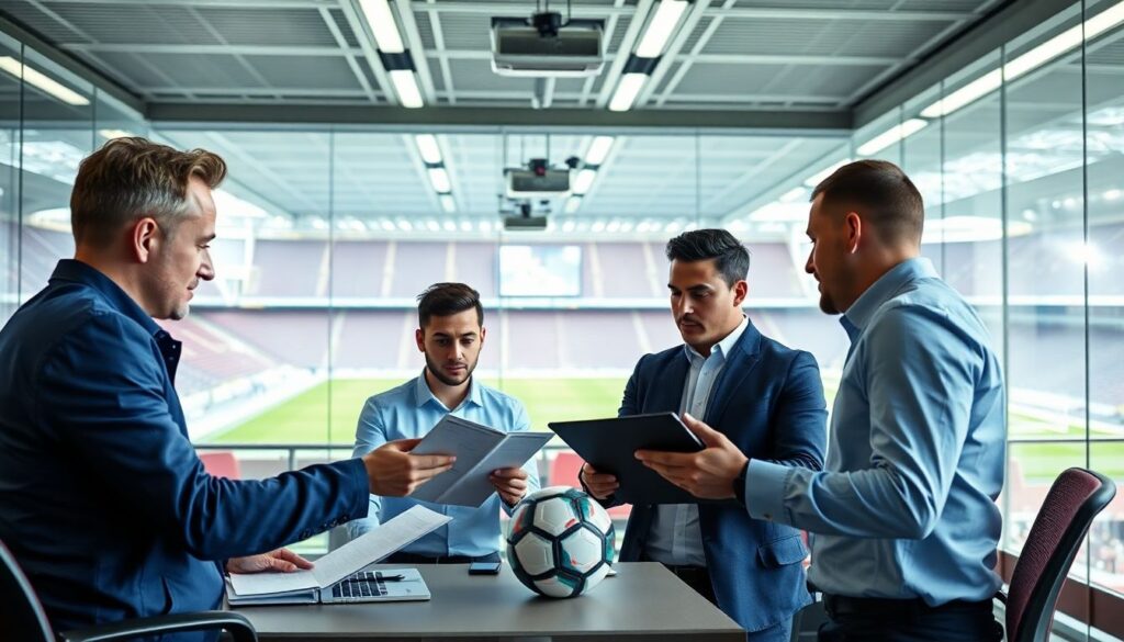 Transferências bombásticas: quando a análise de dados dita o próximo destino das estrelas do esporte - иллюстрация