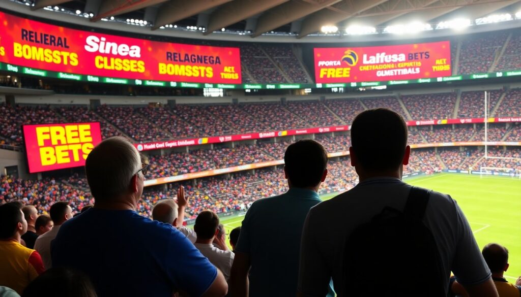 Guia completo das melhores promoções de casas de apostas em grandes eventos esportivos - иллюстрация