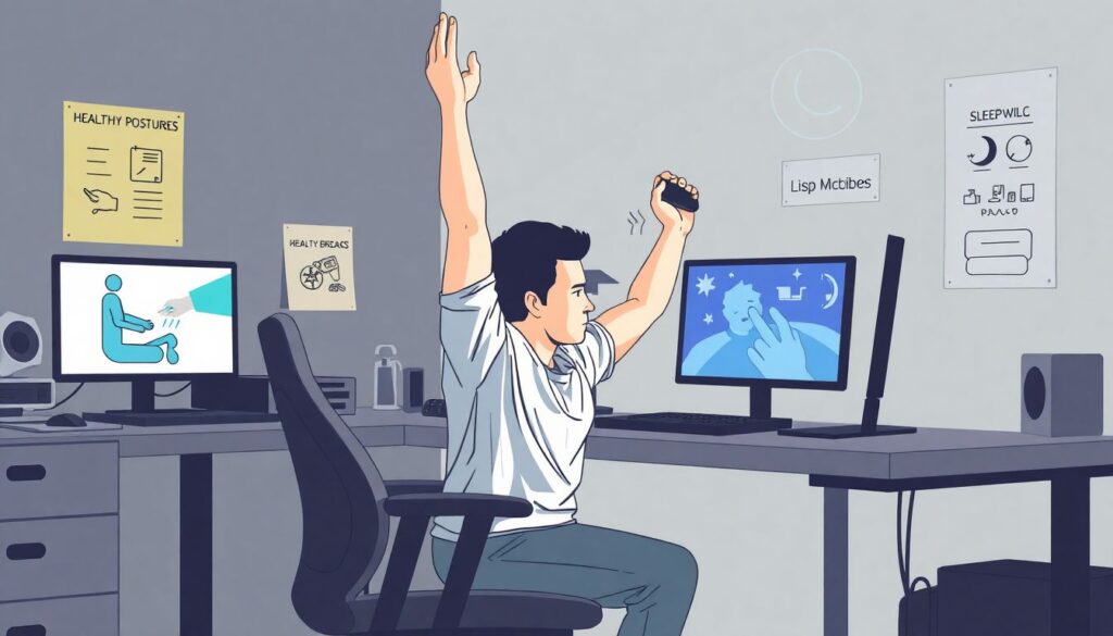 Como montar um treinamento de saúde e fitness inspirado em atletas de E-Sports - иллюстрация