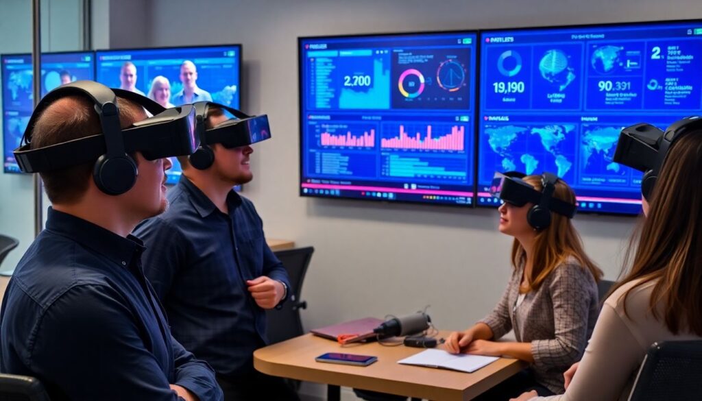 Realidade virtual e aumentada: o futuro da tecnologia esportiva nas transmissões e treinamentos - иллюстрация