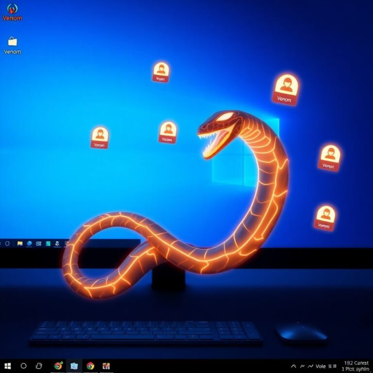 Malware venom em rust mira usuários brasileiros e amplia risco de roubo de dados