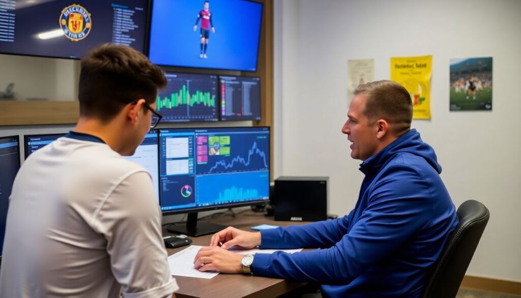 Tendências futuras do mercado de transferências: inteligência artificial na avaliação de jogadores - иллюстрация