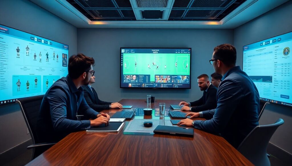 Tendências futuras do mercado de transferências: inteligência artificial na avaliação de jogadores - иллюстрация