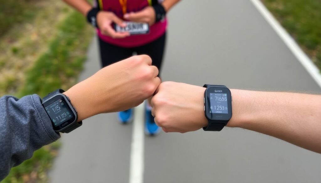 Wearables esportivos: relógios, pulseiras e sensores que estão revolucionando o treino amador - иллюстрация