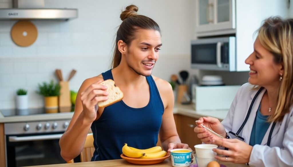 Nutrição esportiva moderna: o que os atletas realmente comem antes, durante e depois das competições - иллюстрация