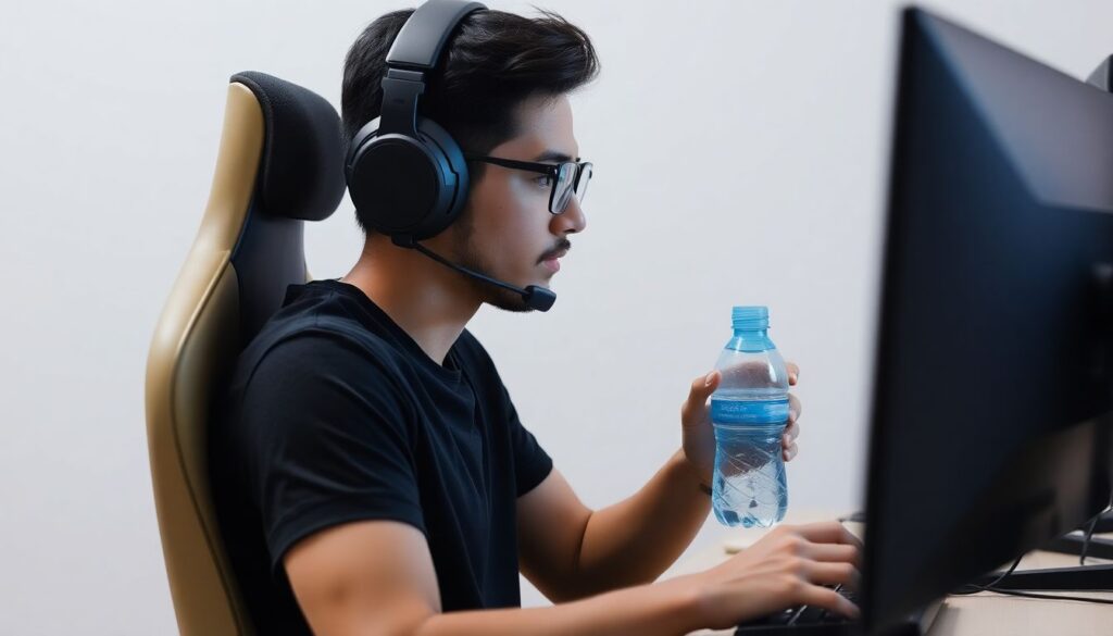 Nutrição inteligente para gamers e atletas: o que a ciência diz sobre desempenho e alimentação - иллюстрация