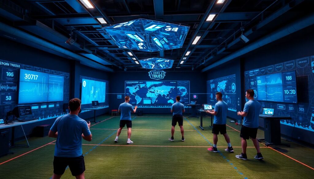 Treinos de alta intensidade para gamers profissionais: prevenindo lesões e fadiga - иллюстрация