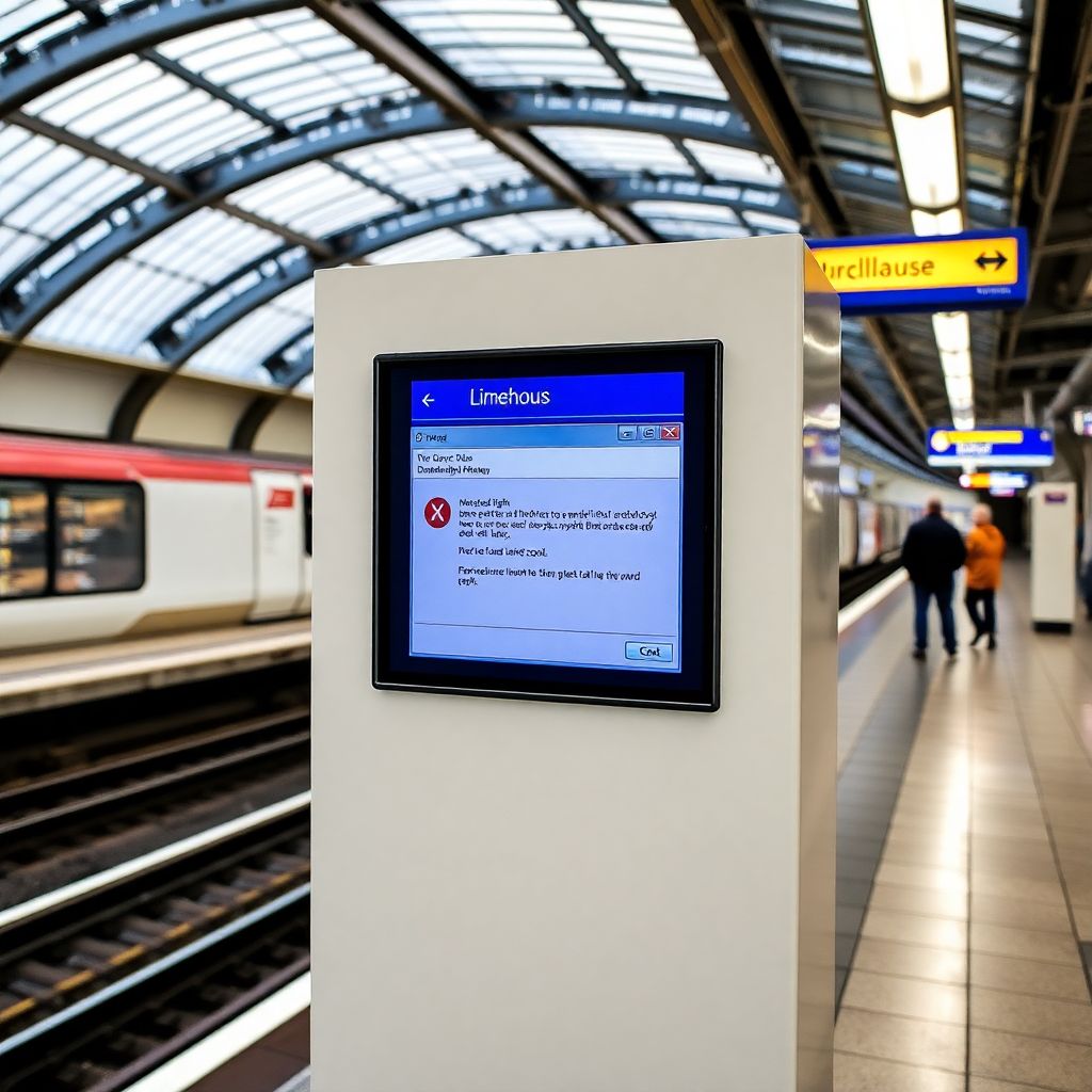Windows Xp na Dlr de londres expõe riscos e dilemas dos sistemas legados